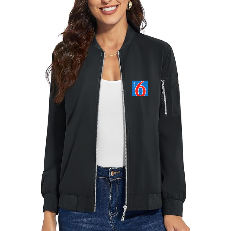 Women's Motel 6 Premium Bomber Jacket Outerwear